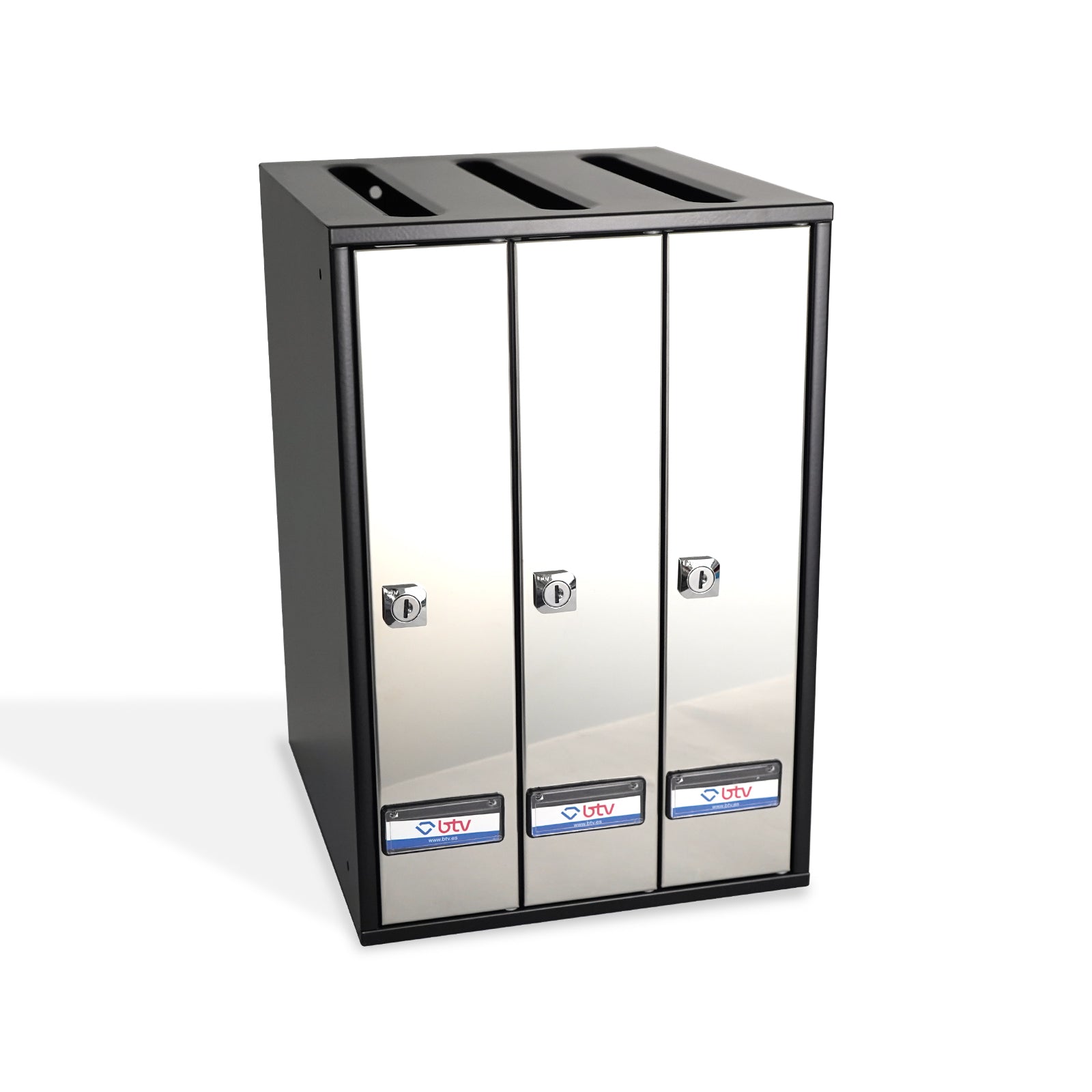 BUZON PRISMA SUPERIOR INOX SATINADO G4 - vista principal