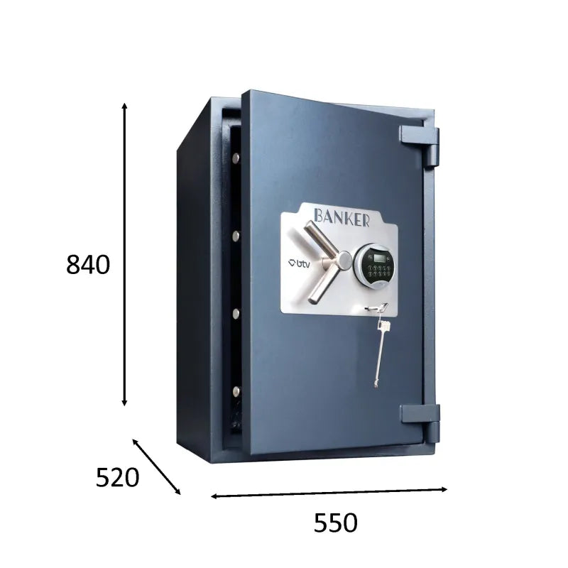 CAJA FUERTE BANKER 85 - vista lateral