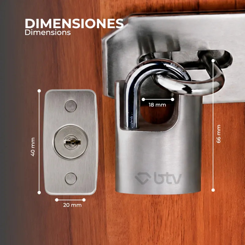 CANDADO ODIN PRO 40 - imagen 5