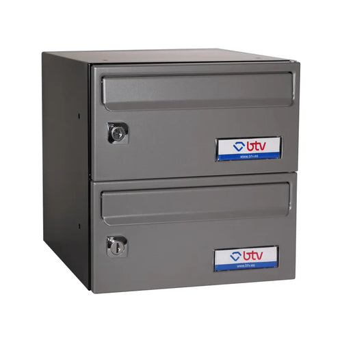 BUZON BARAJAS DOBLE (2 BUZONES) 245x370 GRIS - vista principal