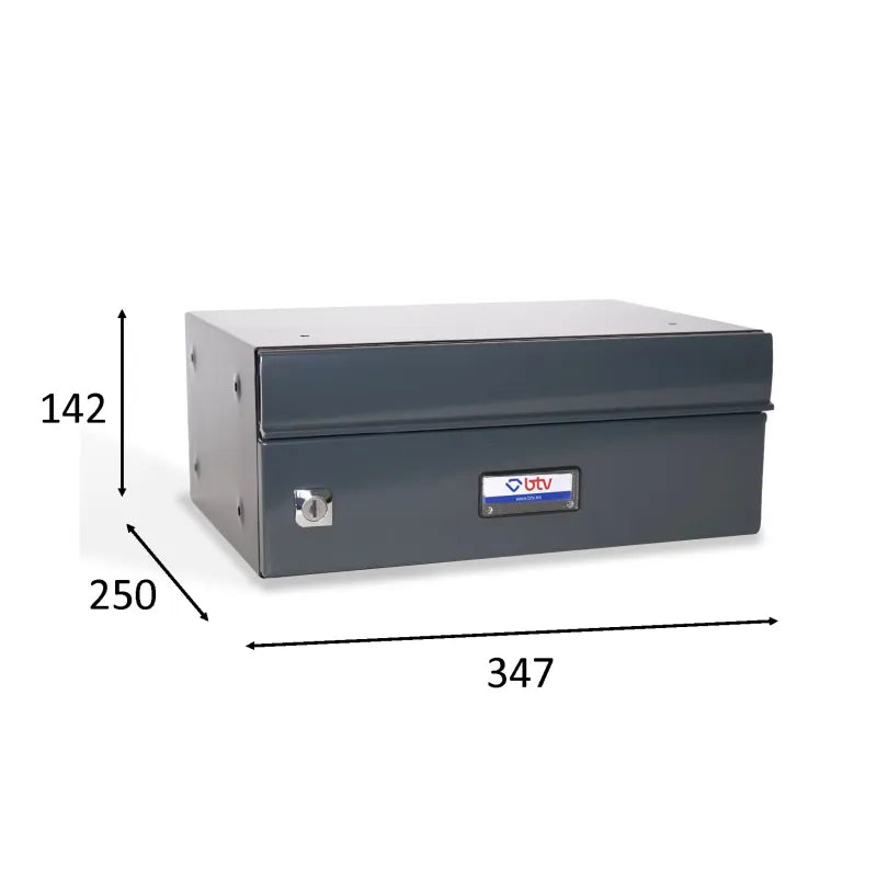 BUZON EXPO HORIZONTAL 347x250 ANTRACITA - vista detalle
