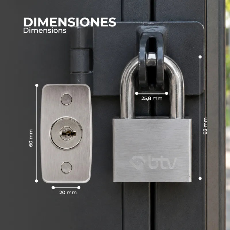 CANDADO ODIN 60 - imagen 4