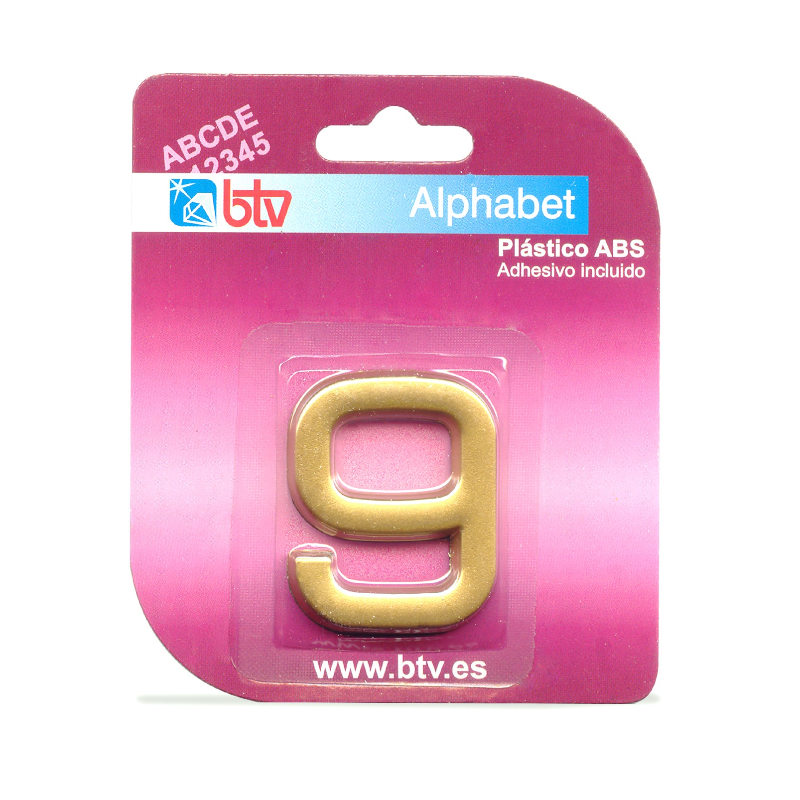 BLISTER N. '9'  ABS ORO Rincon Blindado - vista principal